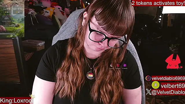 VelvetDiabloのライブXXXチャット