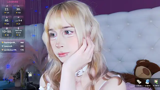 cutetomie Show in webcam