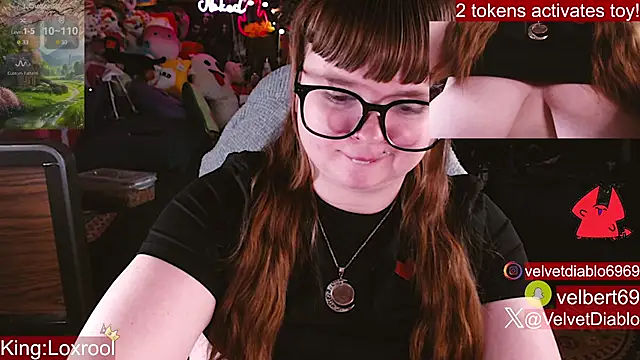 Czat XXX na żywo – VelvetDiablo