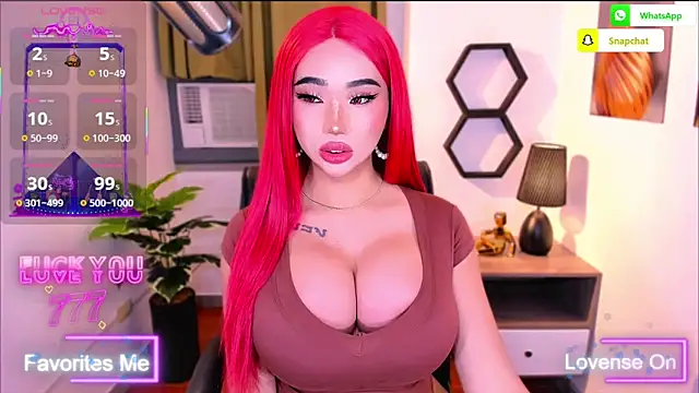 _prettyjawdropper_ élő XXX-chatje