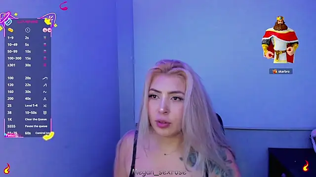 แชท XXX สดของ Megan_sexrosse