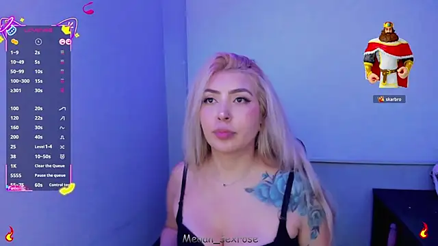 XXX chat uživo modela Megan_sexrosse