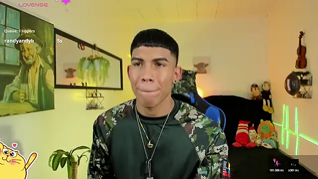 Webkamerová show Damian_latinxxx