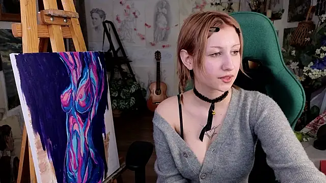 Show modela EffieMeowley na web-kameri