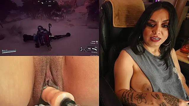 roknblaze: διαδικτυακό σόου στην κάμερα