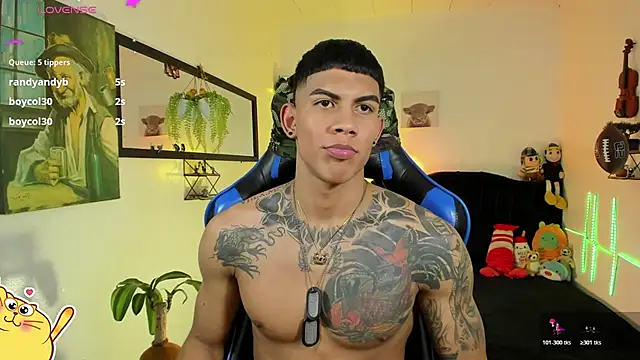 Damian_latinxxx webkamerás műsora