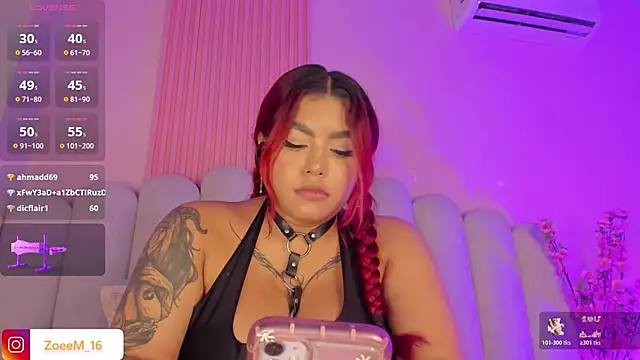 Zoe1_2 라이브 XXX 채팅