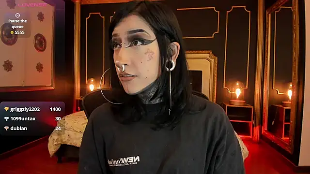 Chat +18 de Kat_VonDe ao vivo