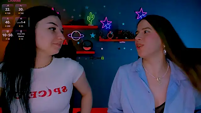 Show de lumi_soft na webcam