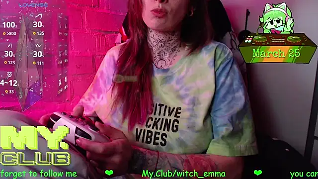 Czat XXX na żywo – Witch_Emma