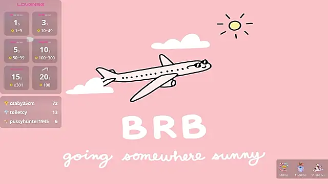 LizzyMooore élő XXX-chatje