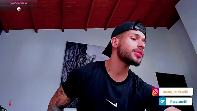 Show de Santos_ramirez1 na webcam