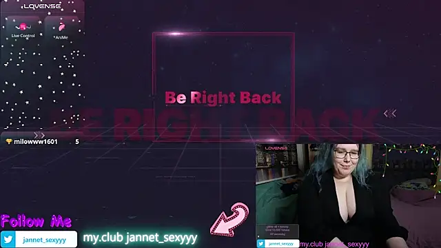 Chatroom XXX en direct de JannetPie