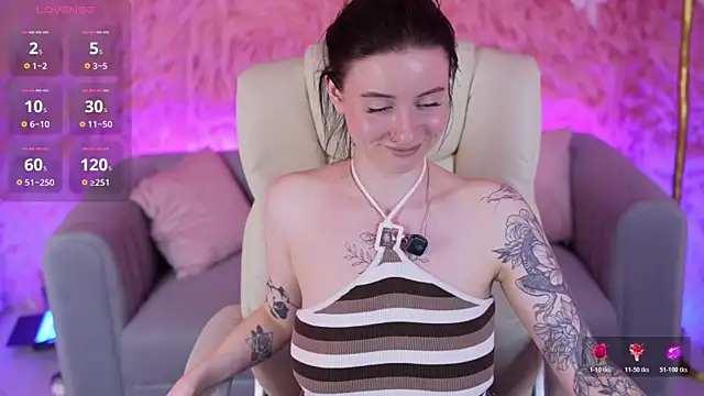 Show modela AlexaFleur na web-kameri