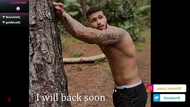 Show de Santos_ramirez1 na webcam