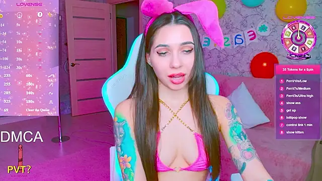 Show de webcam de vinkiepinkie