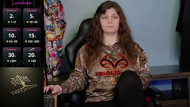 TreeJeanne Chat XXX in diretta