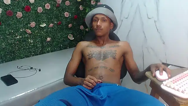 Show de ManSant na webcam