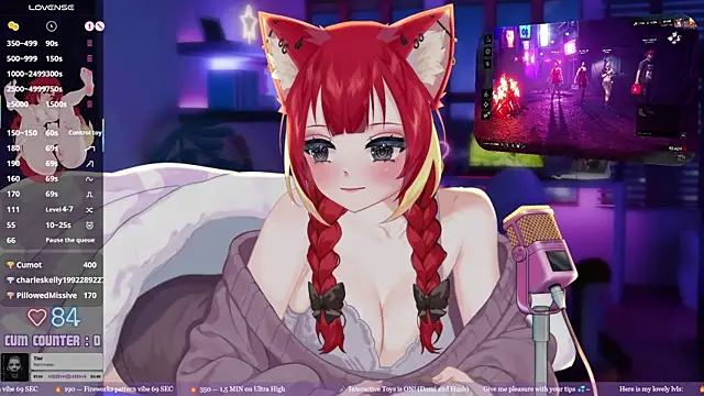 Show Webcam de LewdFoxy_VT