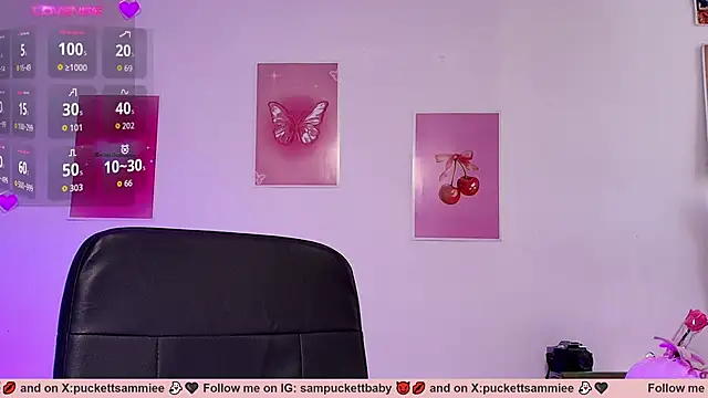 Chat +18 de Sampuckettbaby ao vivo