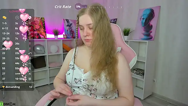 Megan_Violer élő XXX-chatje