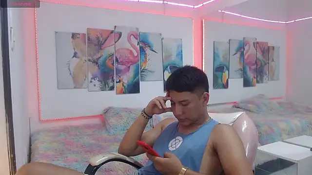 Show de DominantBoy4 na webcam