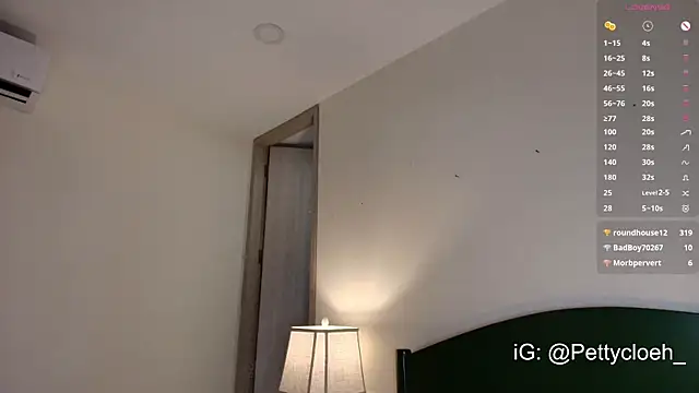 PettyCloeh Chat XXX in diretta