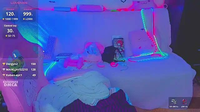 Show de Lolisuccub na webcam