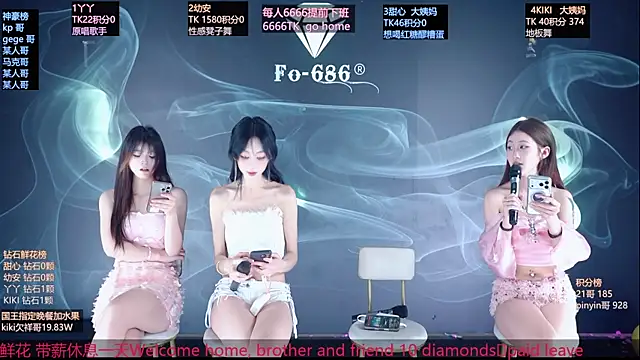 Show de FO-686- na webcam