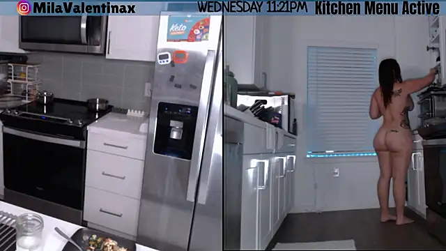 Show de MilaValentina na webcam