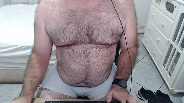 Show de MysterBearMG na webcam