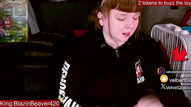 Živý XXX chat VelvetDiablo