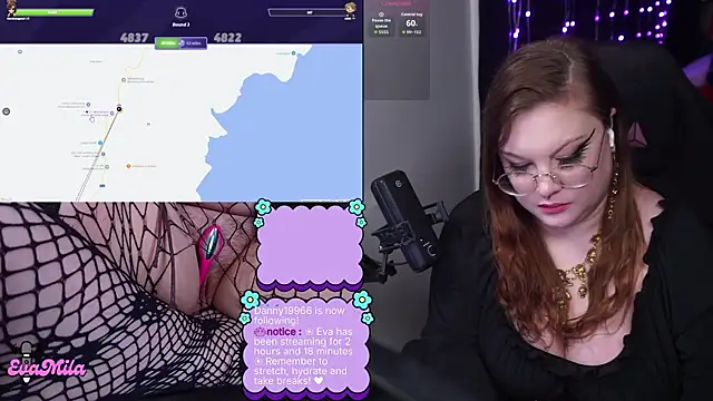 Chat +18 de evamila ao vivo