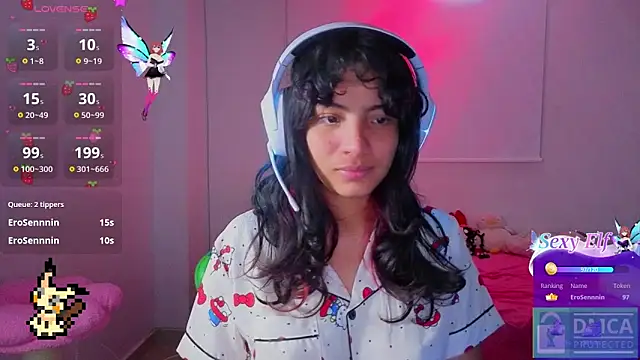 XXX chat uživo modela Lovelyamyy