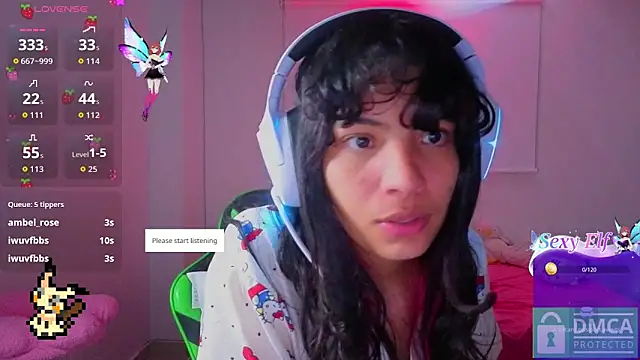 XXX chat uživo modela Lovelyamyy