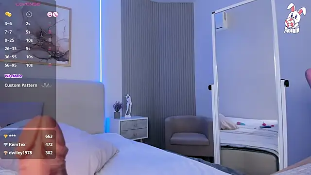 Show modela VirginChloe na web-kameri