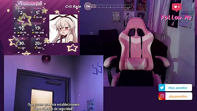 Abysparadise Adlı Modelin Canlı XXX Sohbeti