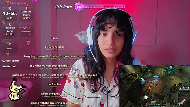 Chat +18 de Lovelyamyy ao vivo