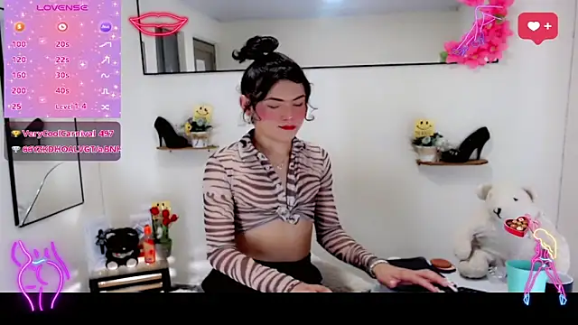 Show modela NathalialLooes na web-kameri