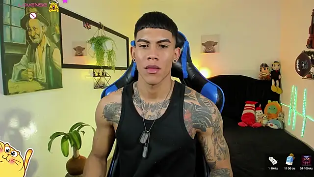 Pertunjukan Kamera Web Damian_latinxxx