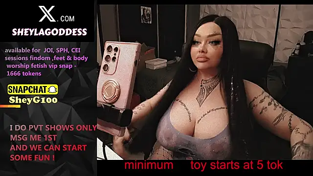 sheylagoddess11 Adlı Modelin Canlı XXX Sohbeti