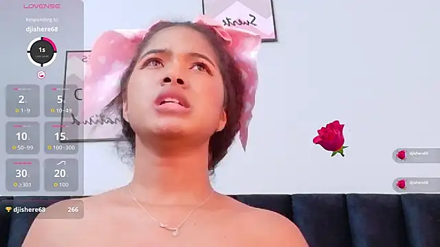 shyblacksweetiee élő XXX-chatje