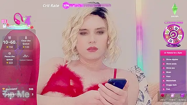 Show modela Zagadka55555 na web-kameri