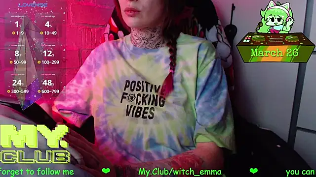 Witch_Emma 라이브 XXX 채팅