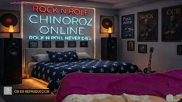 chino_roz: διαδικτυακό σόου στην κάμερα