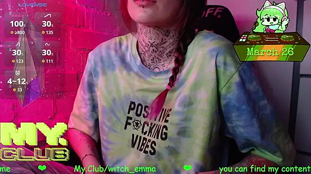 Witch_Emma 라이브 XXX 채팅