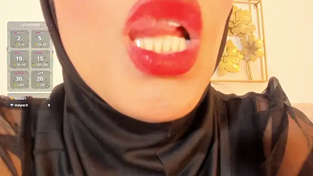 Show de webcam de hanajameela