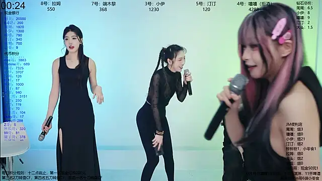 Show de JM-777 na webcam