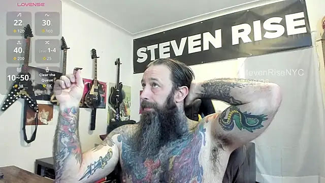 StevenRiseNYCのウェブカメラショー