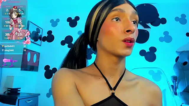 Show modela AdharaSkinny_ na web-kameri